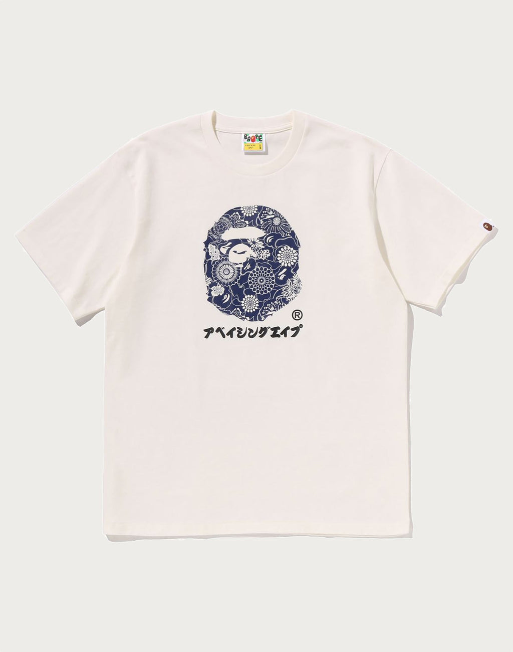 JAPANESE INDIGO ART CAMO BY BATHING APE TEE MENS