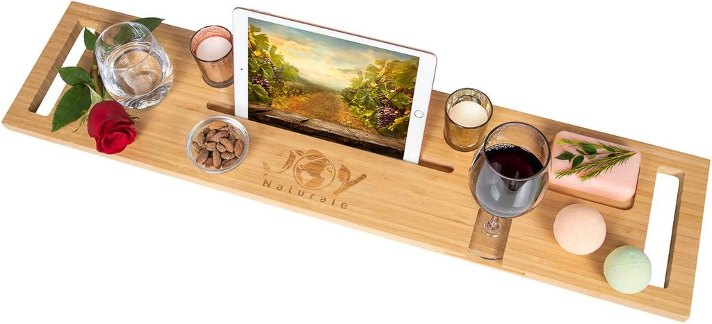 Bamboo Bathtub Caddy Tray O7567