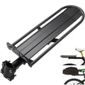 Adjustable Universal Aluminum Alloy Bicycle Pannier Rack with 10kg Load Capacity W50249