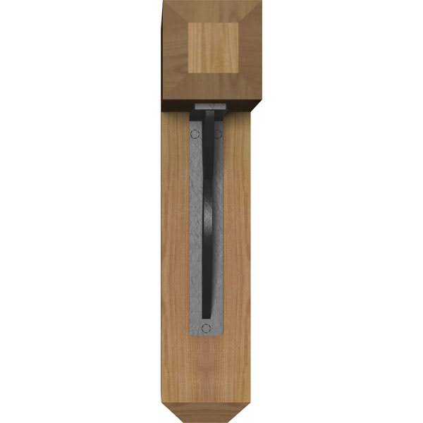 Western Red Cedar Smooth Bracket O24247