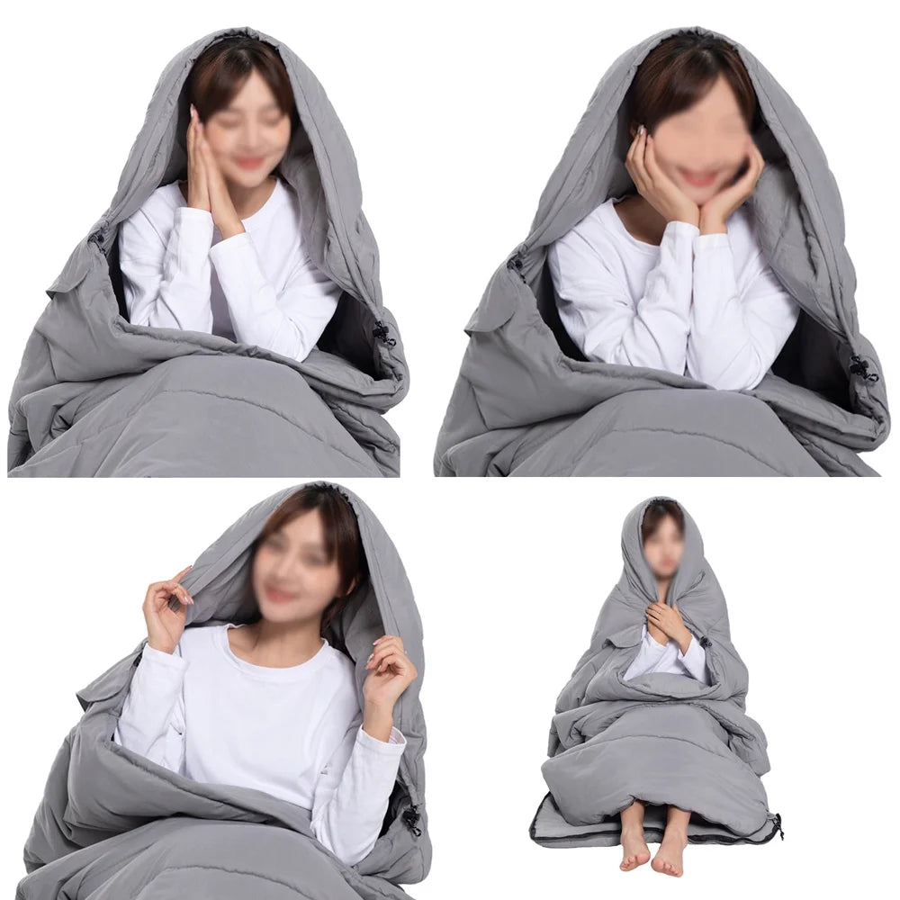 Spliceable Washable Camping Sleeping Bag B1615
