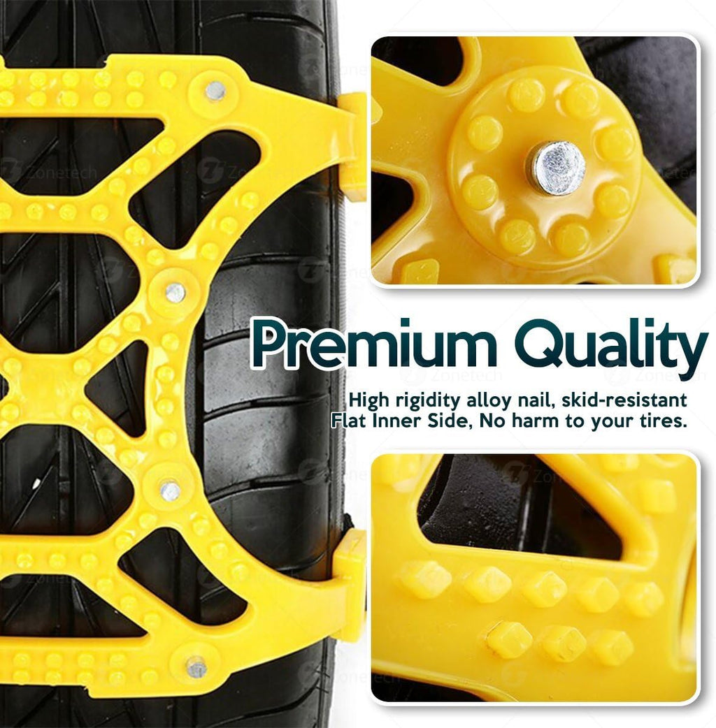 Car Mud Snow Chains Pack Of 6 O824