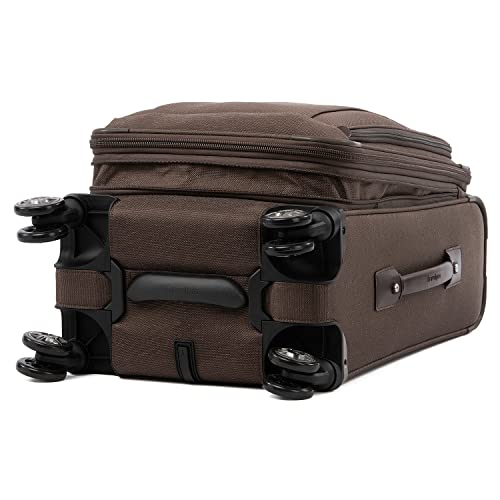 Bordeaux Red 8 Wheel Spinner Carry On Luggage 21-Inch V1281