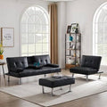 3 Piece Faux Leather Sleeper Set X445
