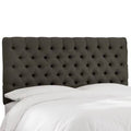 Tufted Upholstered Panel Headboard California King Linen Slate A321