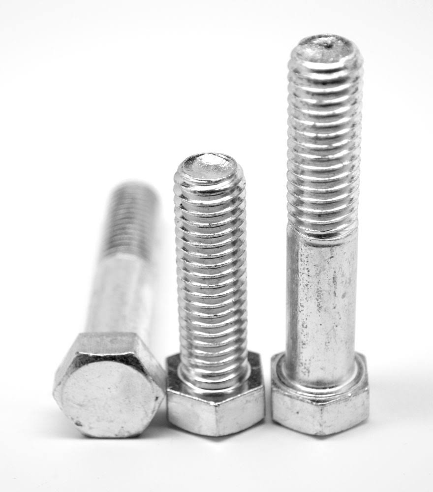 M12 x 1.75 x 85 mm Coarse Thread DIN 931 Hex Cap Screw Stainless Steel 316 R5629