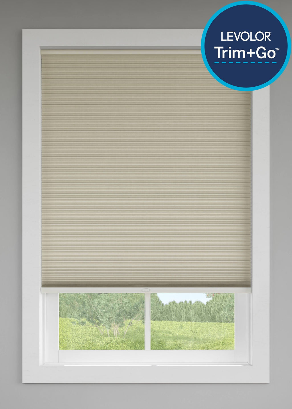 Sand Room Darkening Cordless Cellular Shade D4178