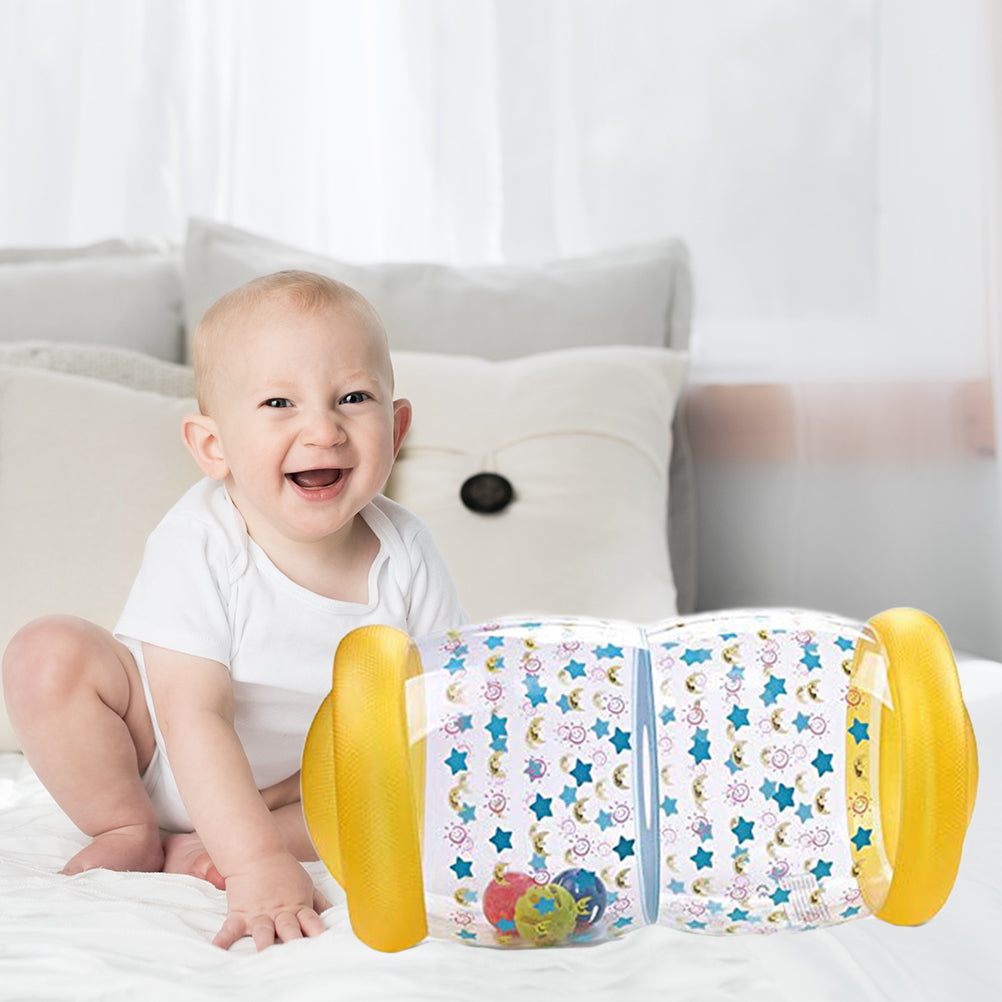 Inflatable Baby Roller Toy with Colorful Ball B6868