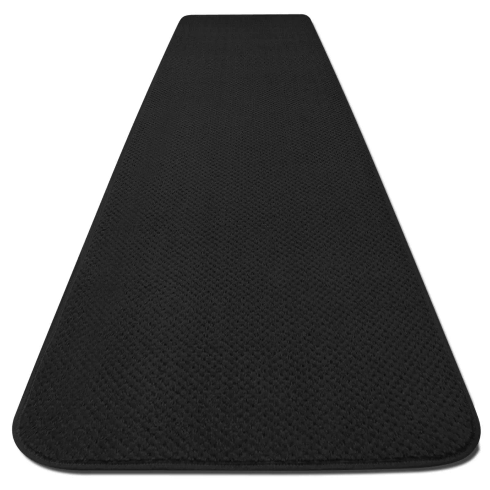 Skid-Resistant Carpet Runner - Black - 22 ft. x 36 in. D117688