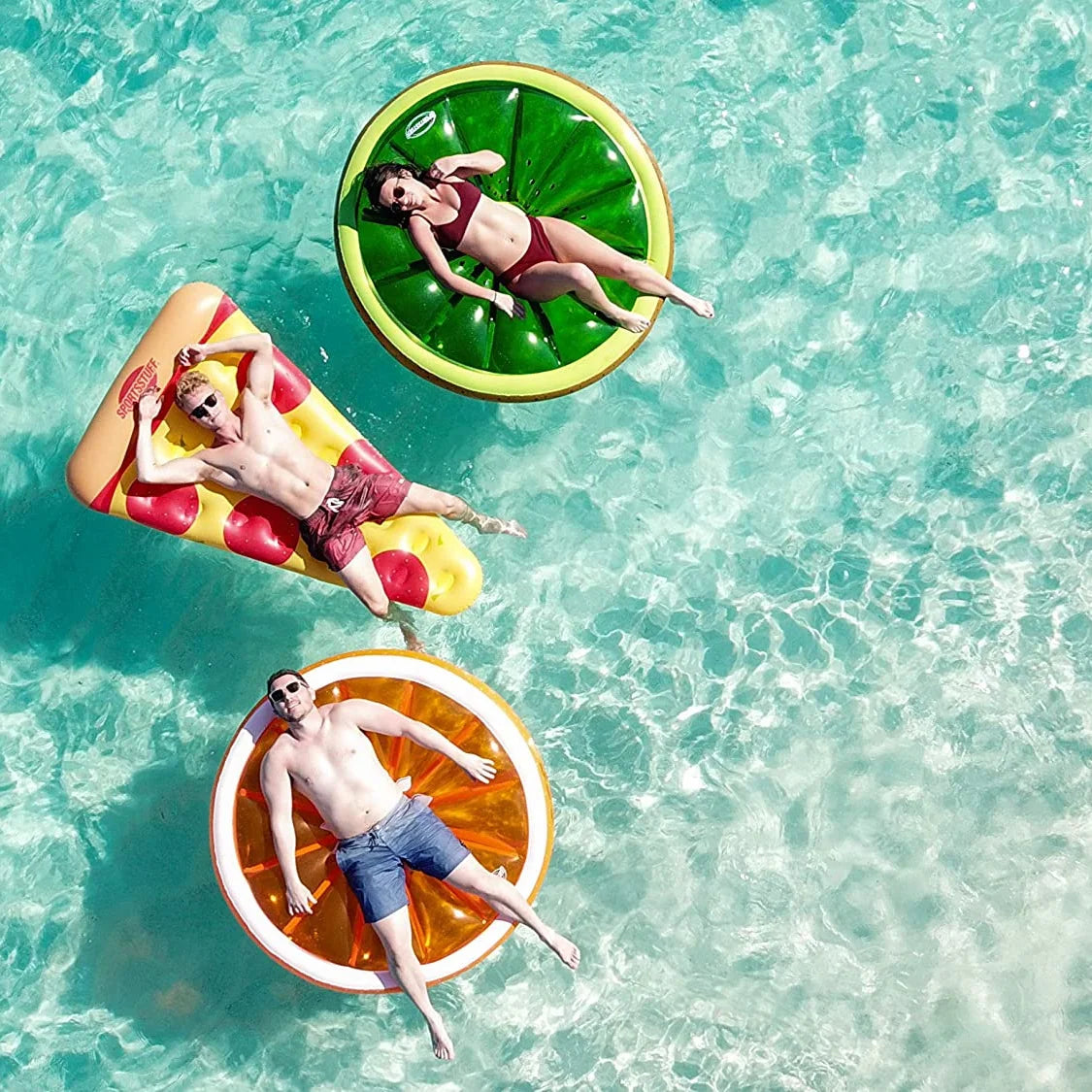Green Inflatable Swimming Pool Water Float S2997