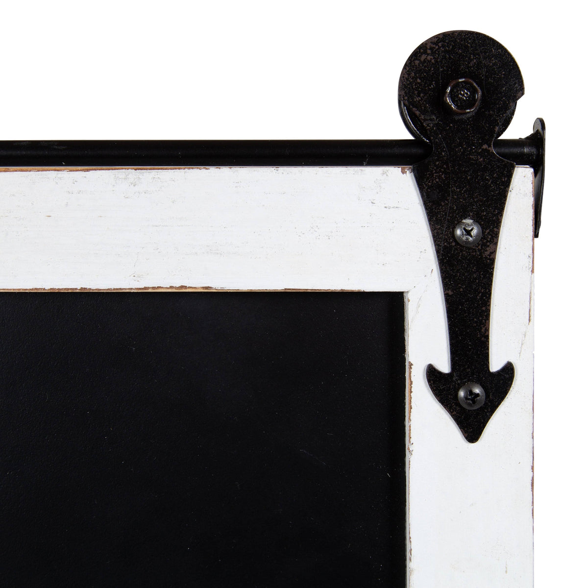 Gray Barn Door Wood-Framed Chalkboard X644