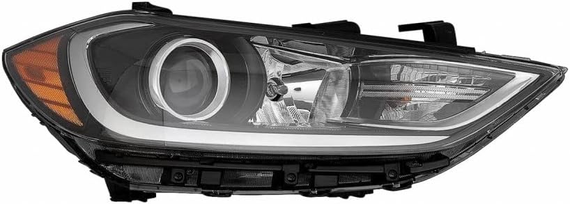 Headlight Assembly Passenger Side Halogen with Daytime Running Light P794