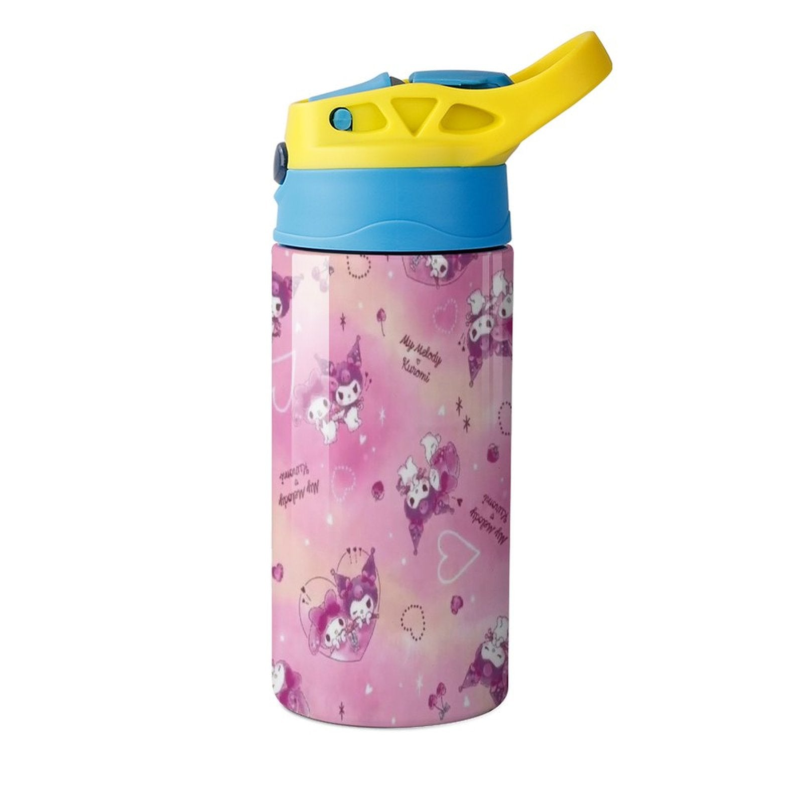 Cartoon Children's Vacuum Insulated Stainless Steel Water Bottle With Straw L581830