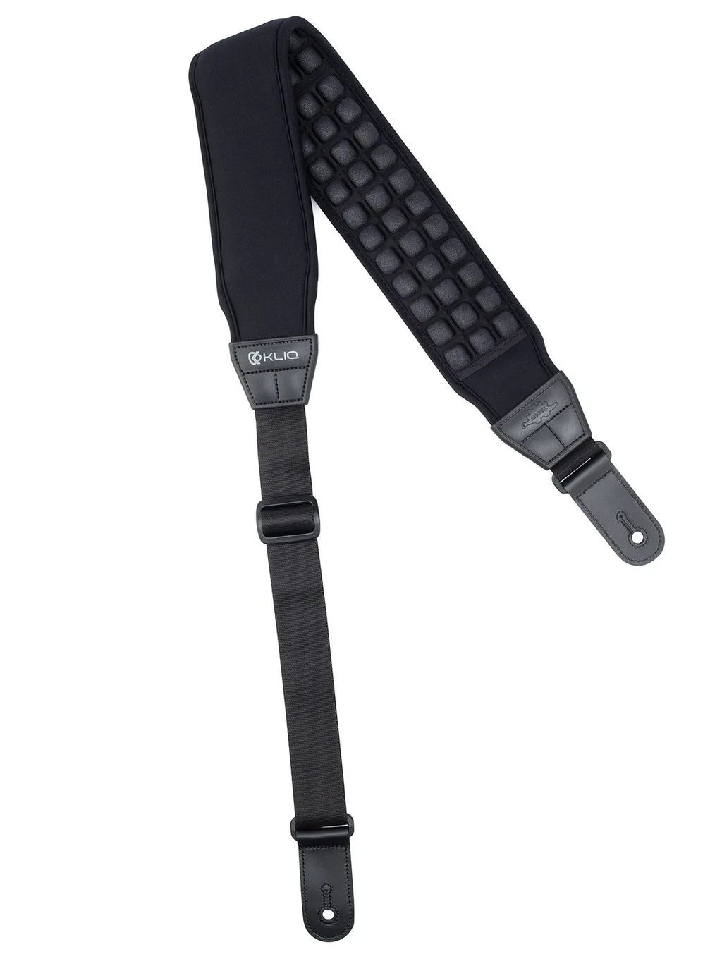 Black Neoprene Guitar Strap V8172