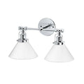 Chrome Double Sconce V4264
