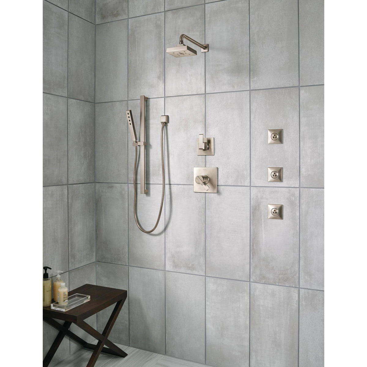 Chrome Slide Bar Hand Shower M616