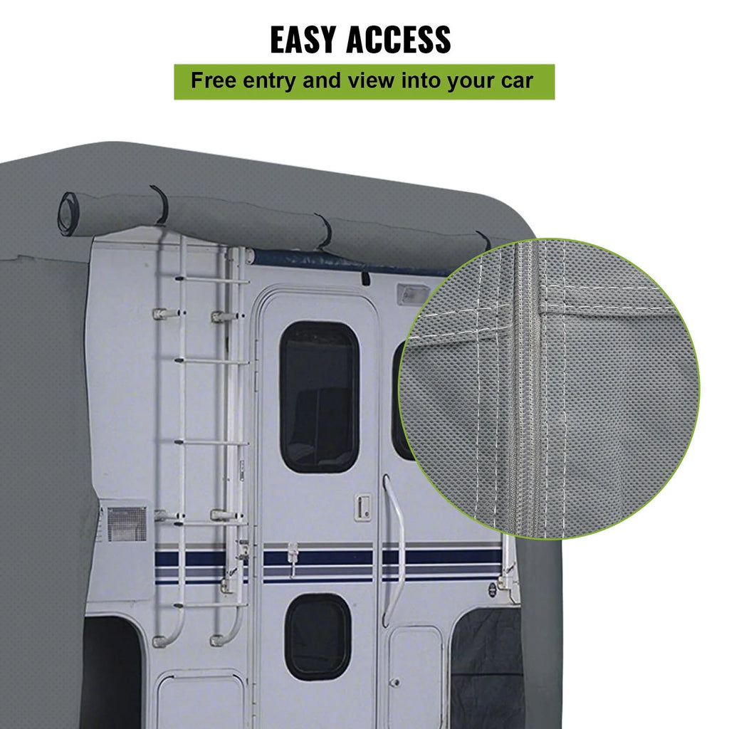 8'-10' Waterproof Anti-UV Non-Woven Fabric RV Cover Y9368