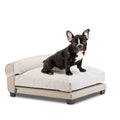 Large Linen Orthopedic Pet Bed Y777162