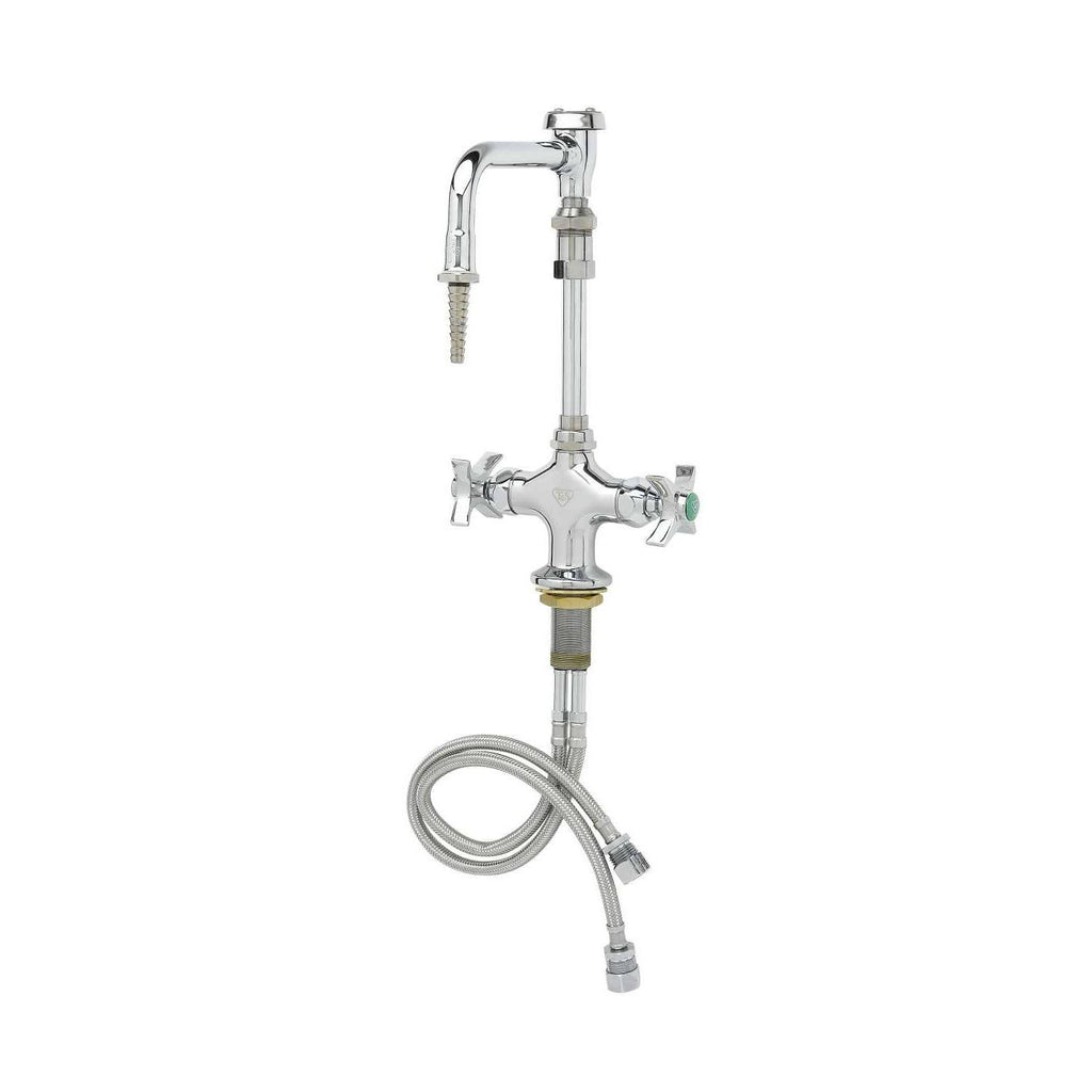 Brass Lab Mixing Faucet with Swing Nozzle A411