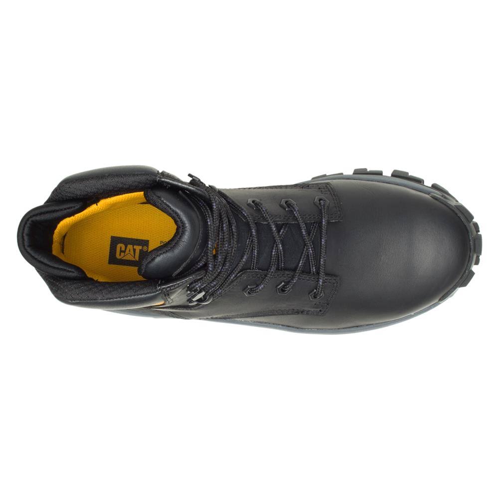 Black Steel Toe Boots K5526