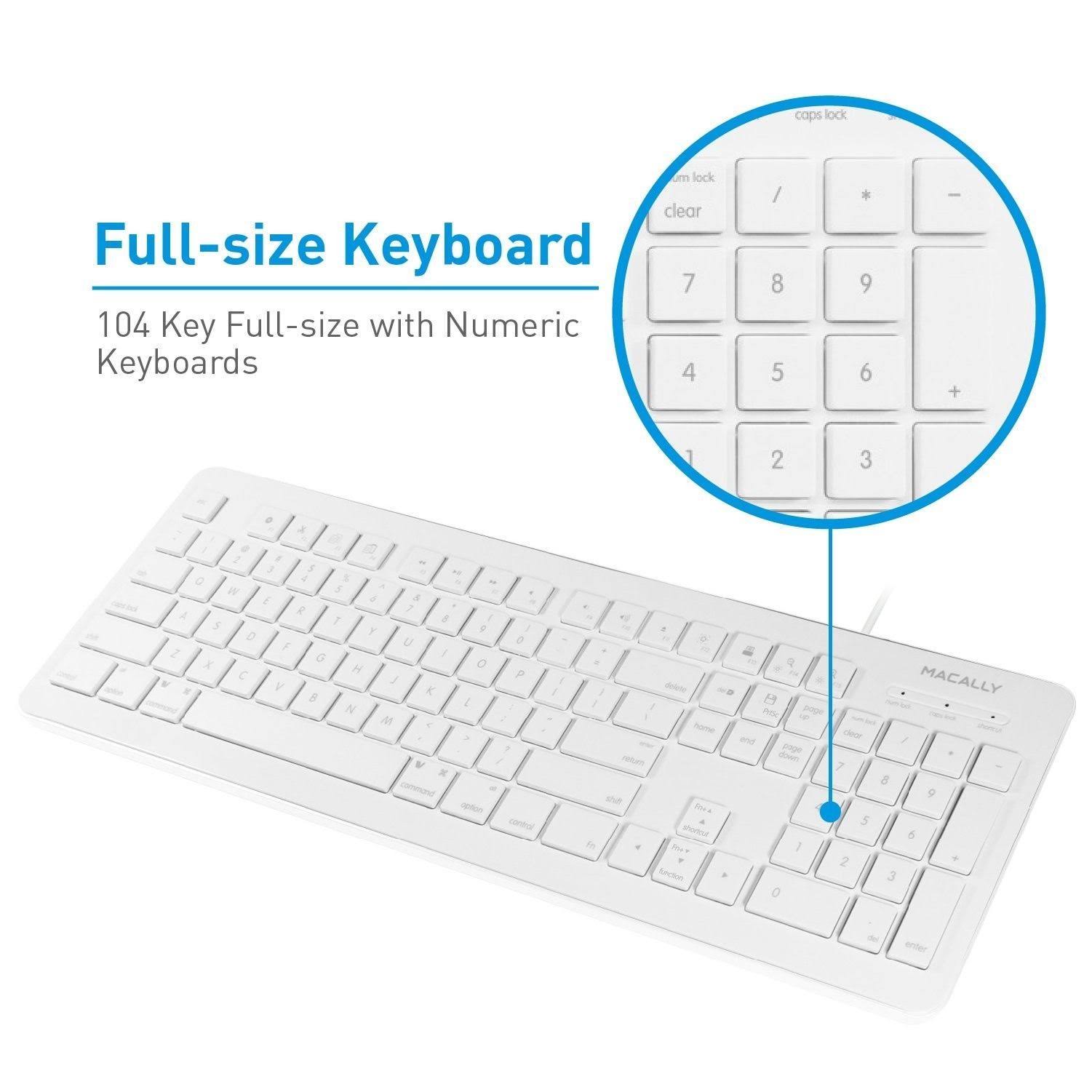 Full-Size USB 2.0 Keyboard & Optical Mouse Combo K475013