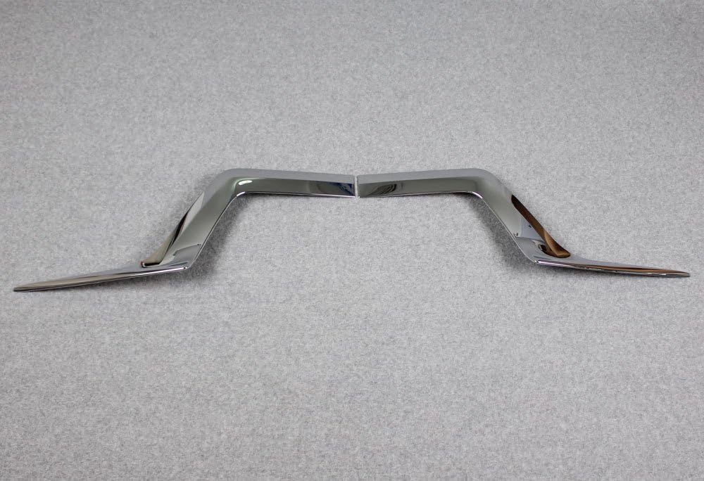 Chrome ABS Front Lower Grill Cover Trims I4284