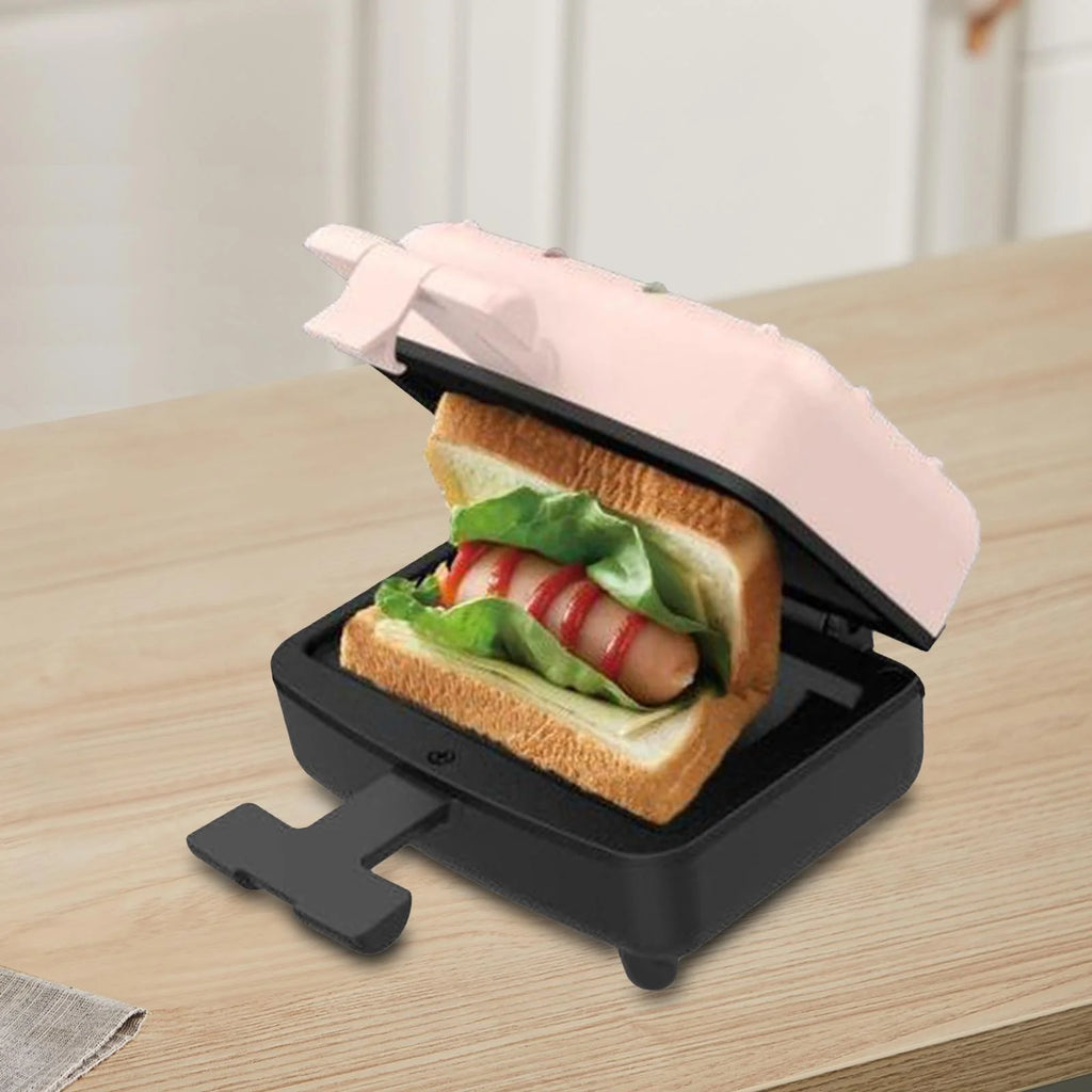 Pink Nonstick Mini Sandwich Maker I12910