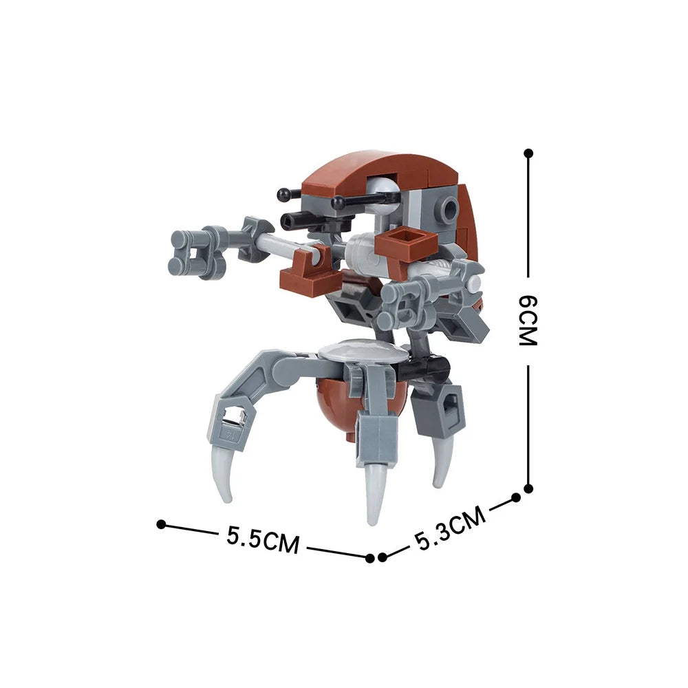 28 Pcs Space Wars Action Figures Building Blocks Sets Y67383