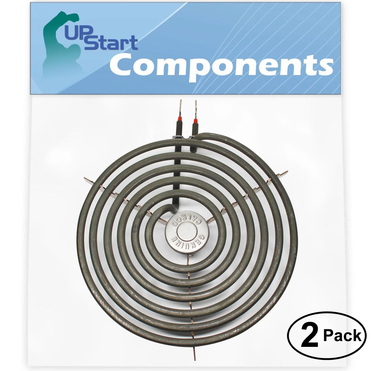 2-Pack 8 inch 6 Turns Surface Burner Element for Range J105037
