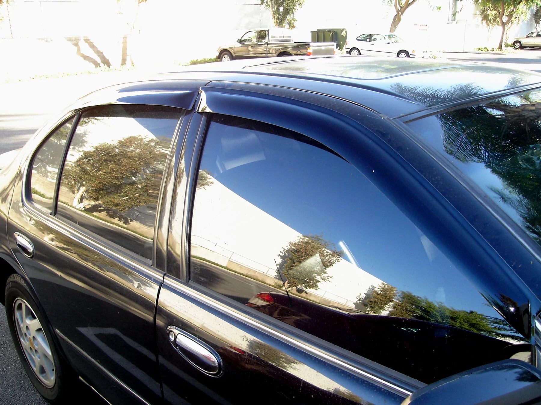 Outside Mount Window Visor Deflector and Sunroof 5 Pcs Set U232251