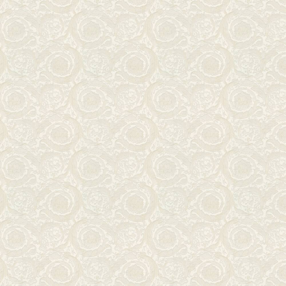 Swirling Florals Flowers Cream Wallpaper E9157