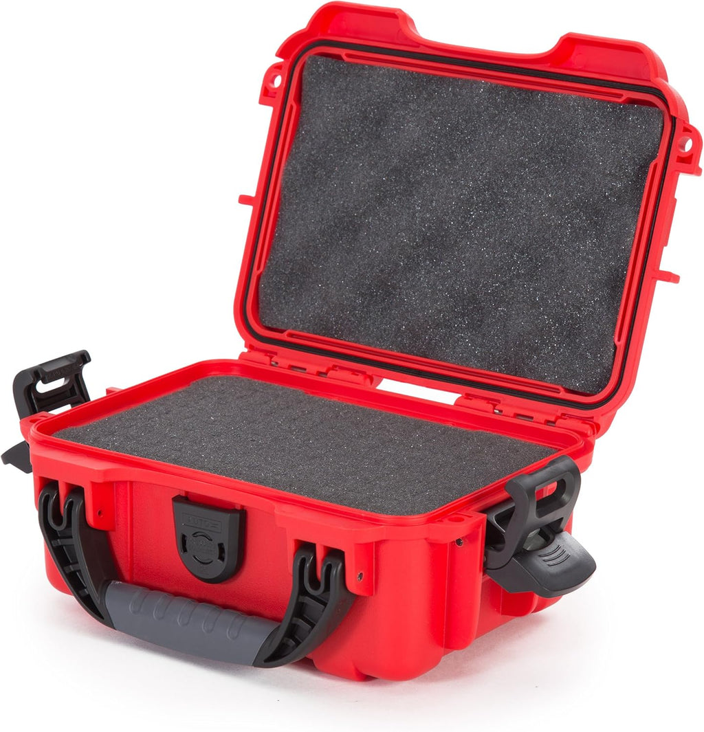 Orange Pack of 2 Waterproof Hard Case with Foam Insert O277