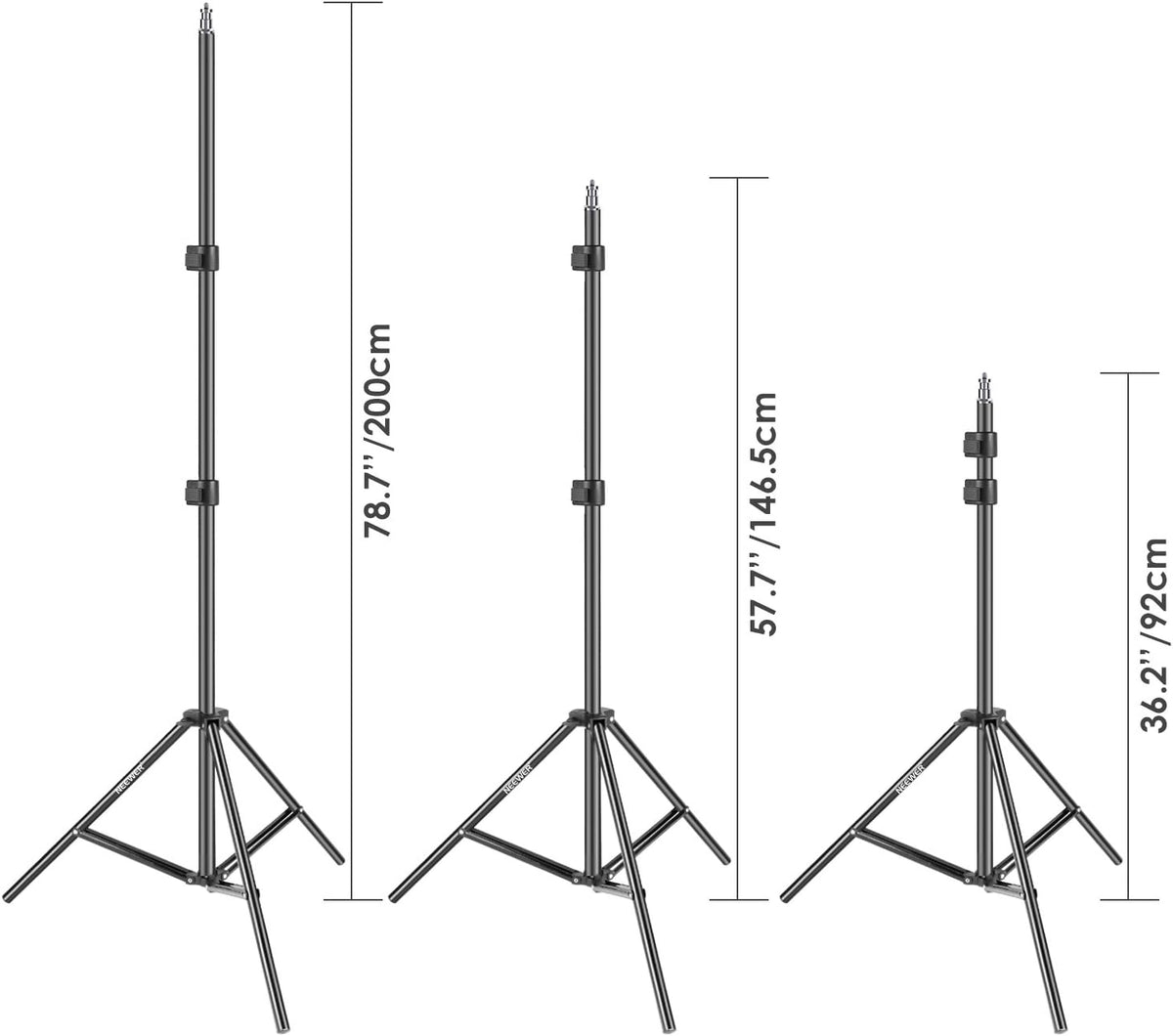 Bi-color Dimmable LED Softbox Lighting Kit with Light Stand V8874