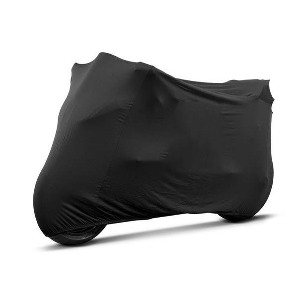 Black Motorcycle Tarpaulin Cover N67886