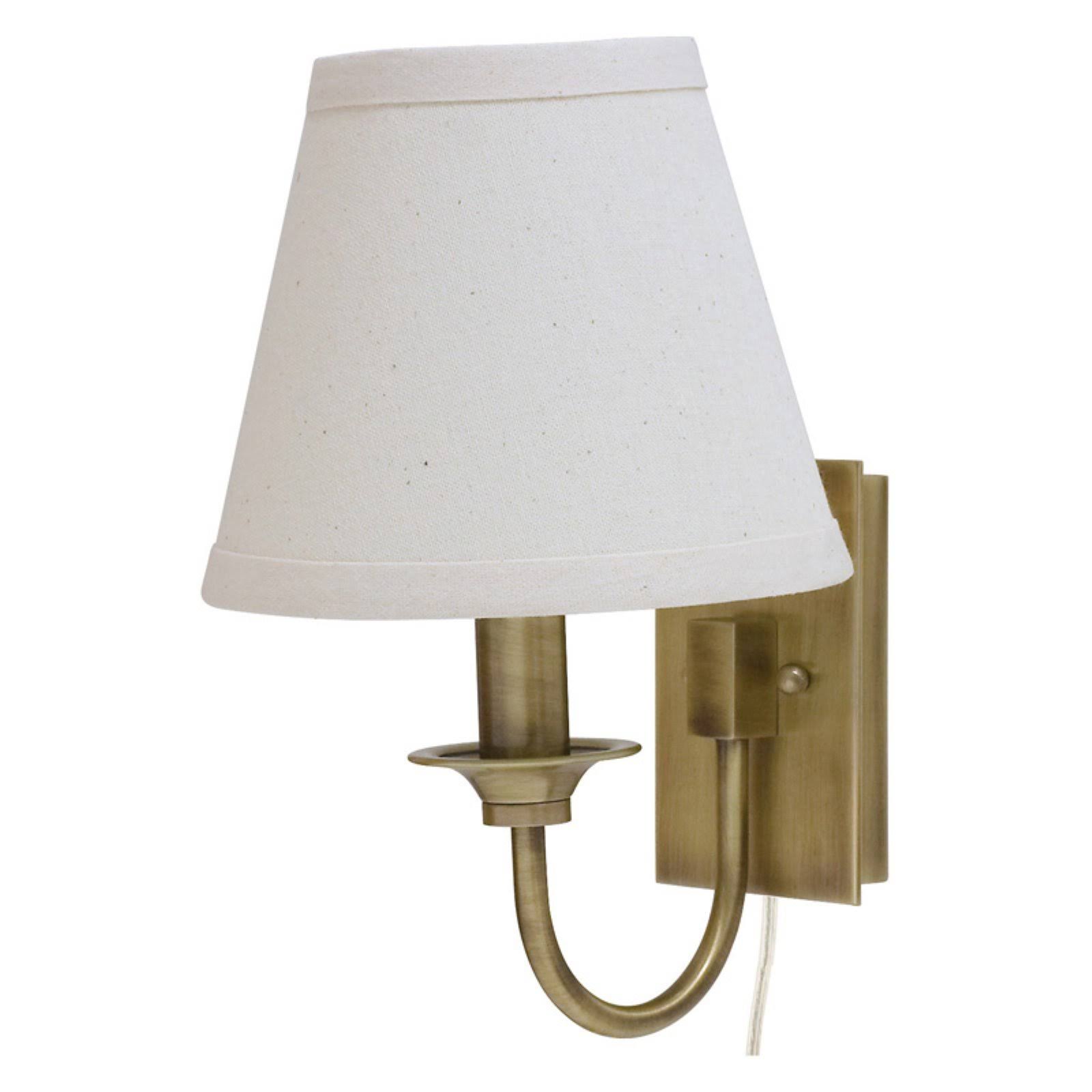 Antique Brass Wall Pin-Up Lamp V429190