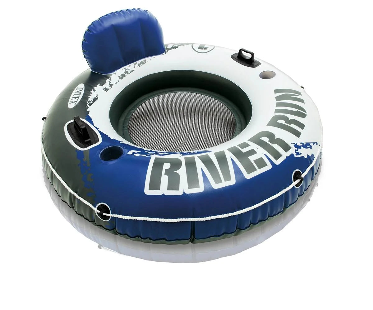 Inflatable 2 Person Float (2 Pack) + Single Tube (4 Pack) E7804