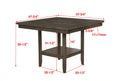 Grey Wood Counter Table A7744