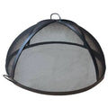 49x22 Welded Carbon Steel Dome Fire Pit Safety Screen F890