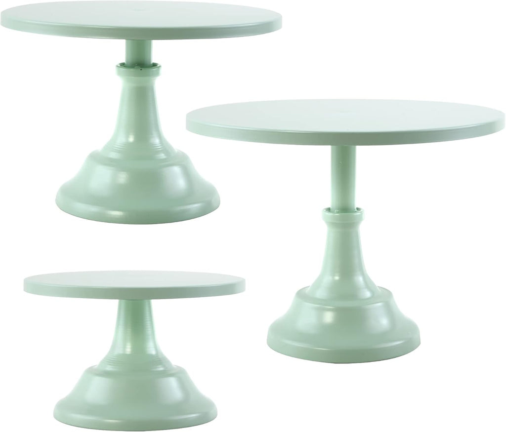 Pink Metal Cake Stand Set of 3 Q732