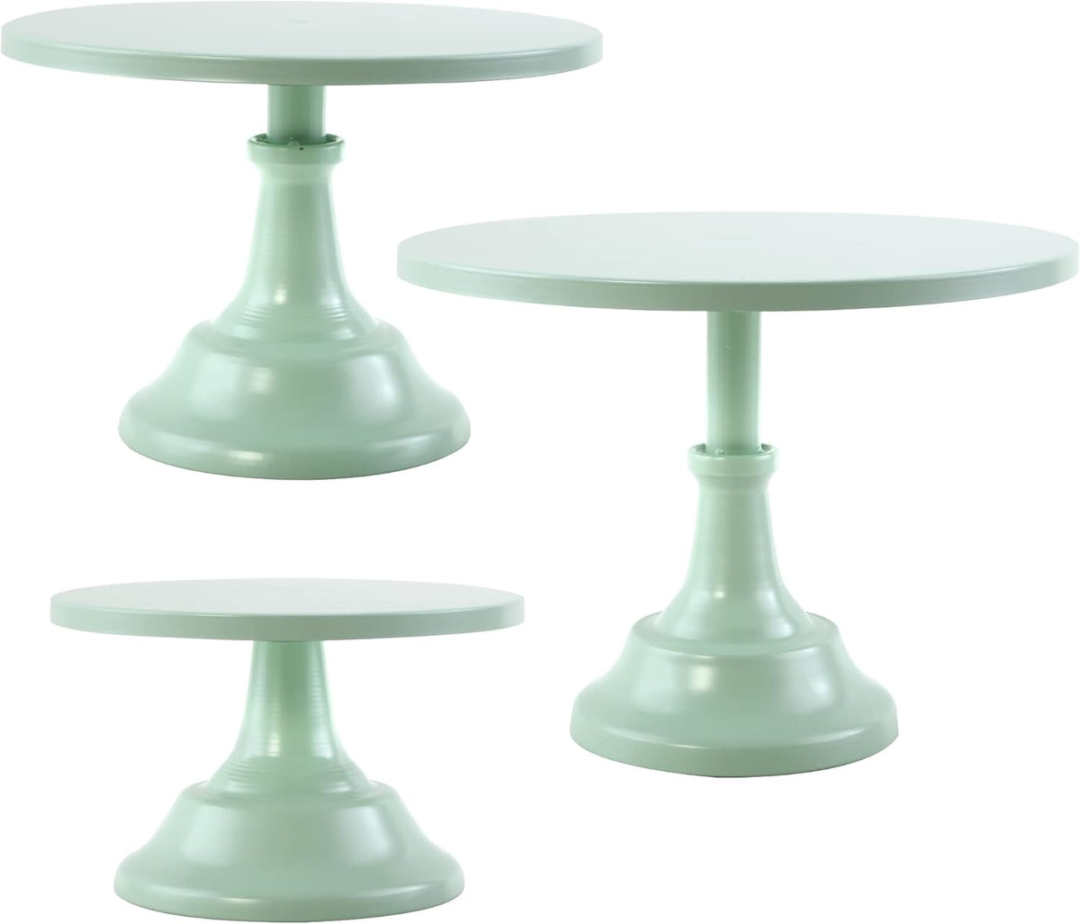Pink Metal Cake Stand Set of 3 Q732