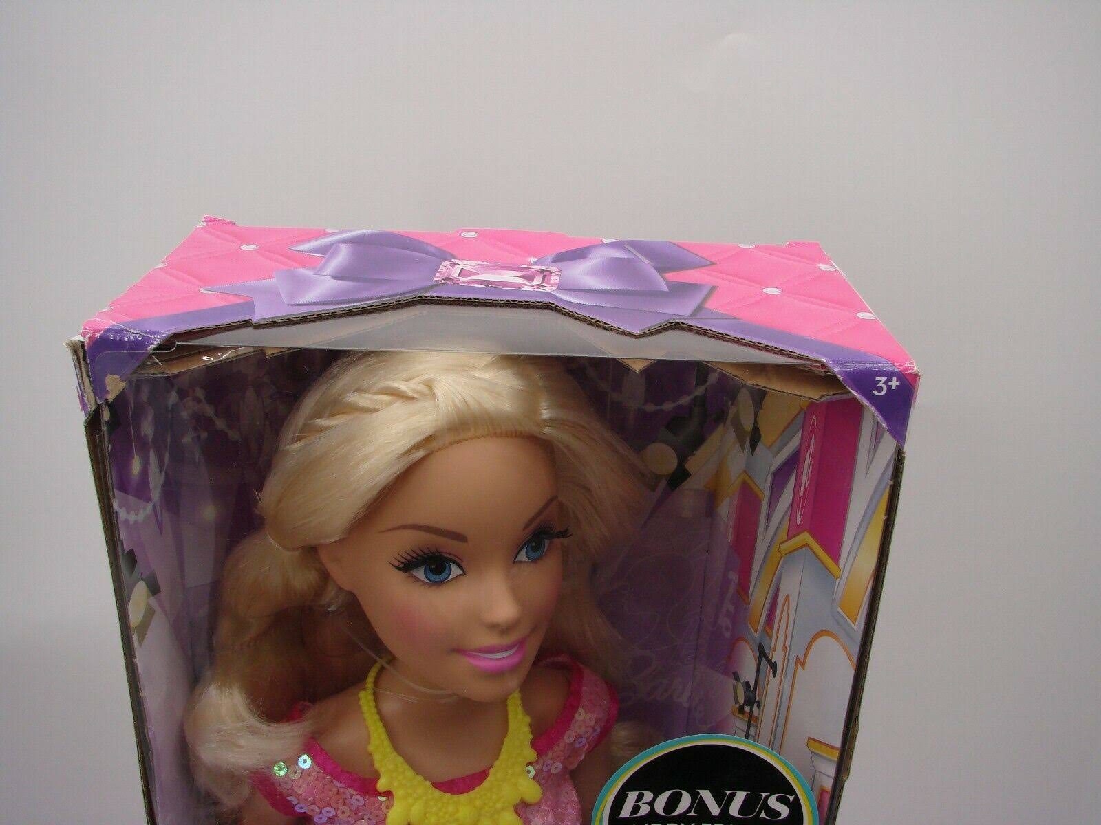 Blond Doll with Plush Puppy J8098