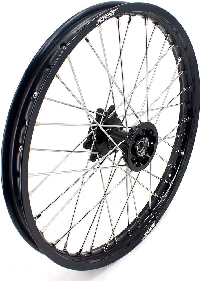 21/19 Mx Casting Dirtbike Wheels Black Hub Q651011