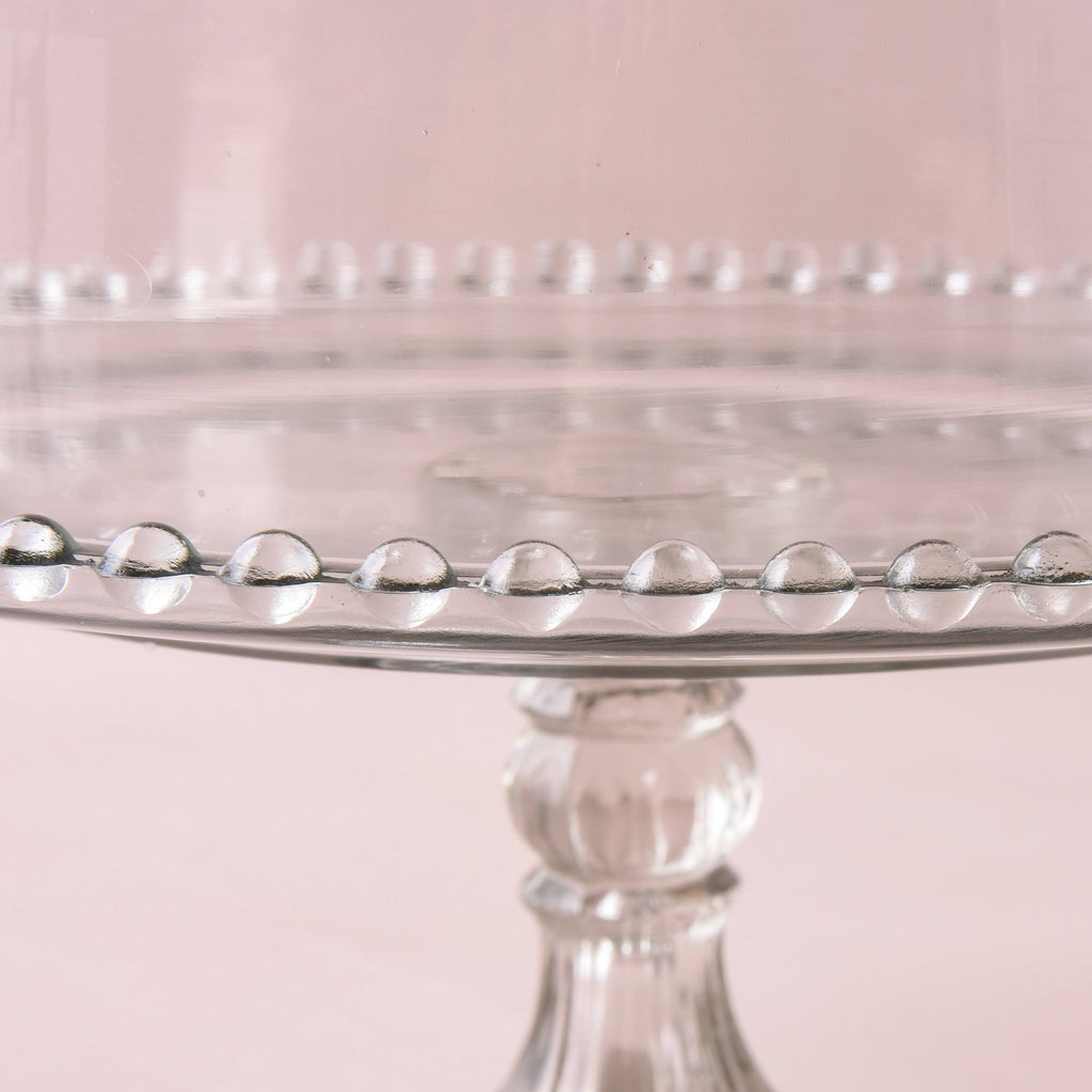 Glass Dome Cake Stand B6610