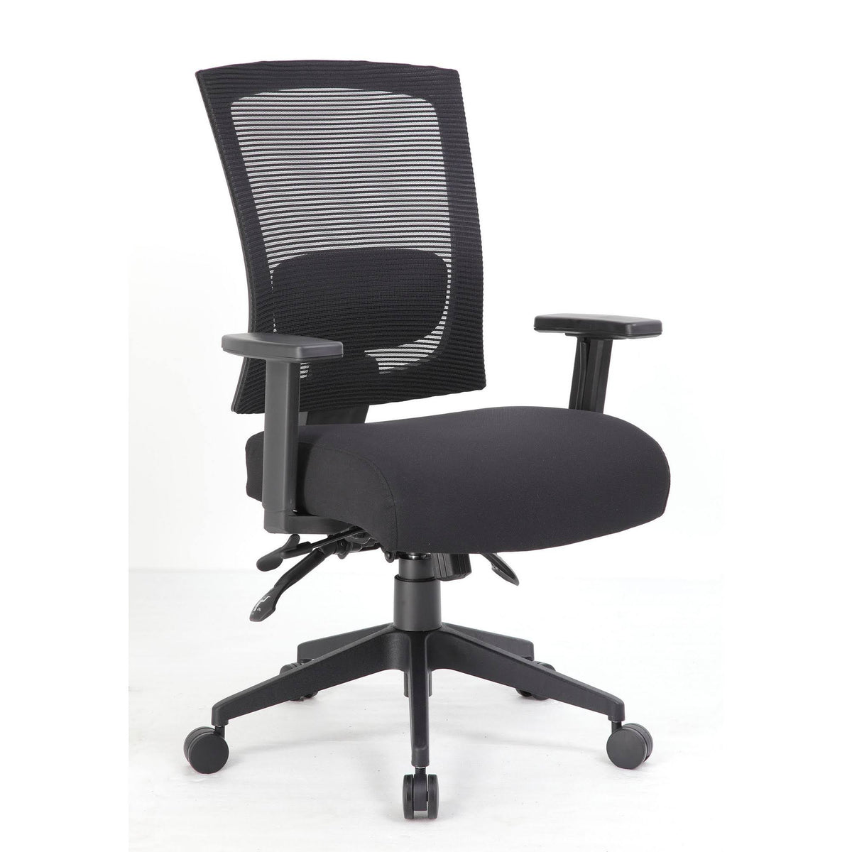 Black Mesh Back Task Chair with Seat Slider M302776