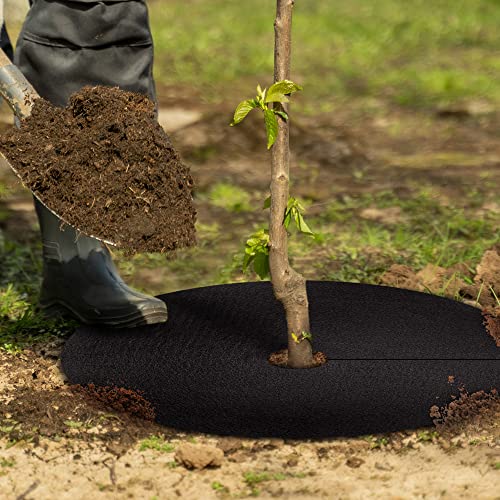 20.47 Inch Non-Woven Tree Mulch Ring (8 Pack) B44009