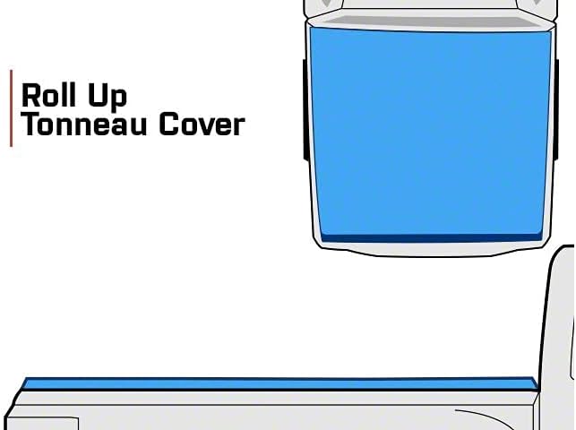 Locking Roll-Up Tonneau Cover for 6.50-Foot Standard Box W486469