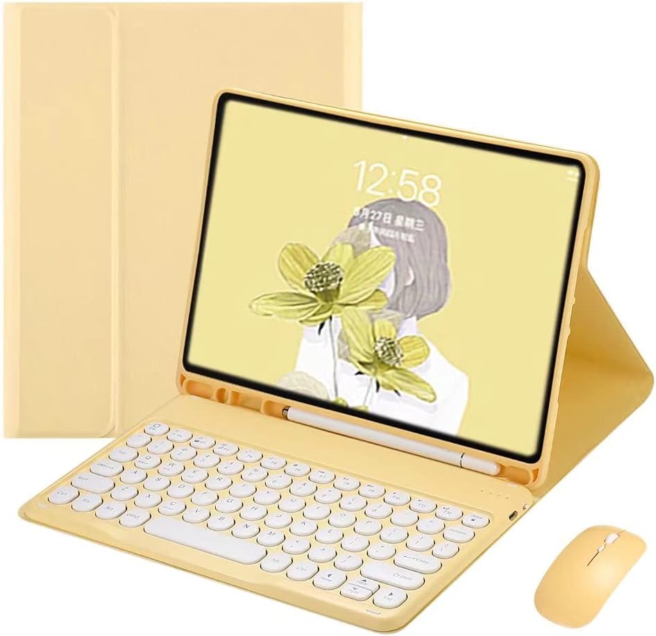 Pink Keyboard Case with Mouse for iPad Pro 11 F307