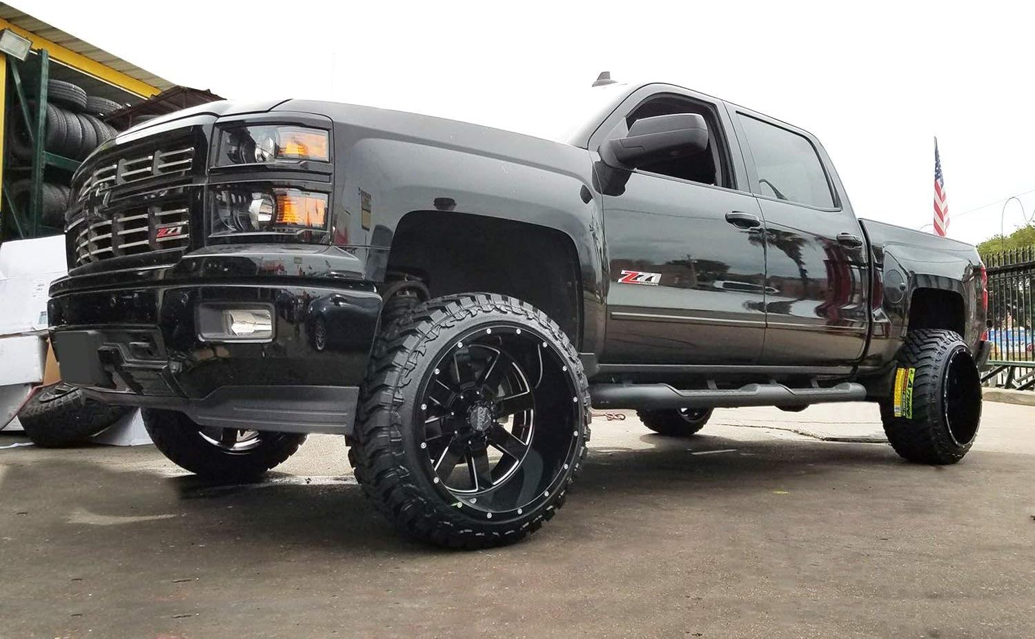 Gloss Black Milled Rim Wheel N971298