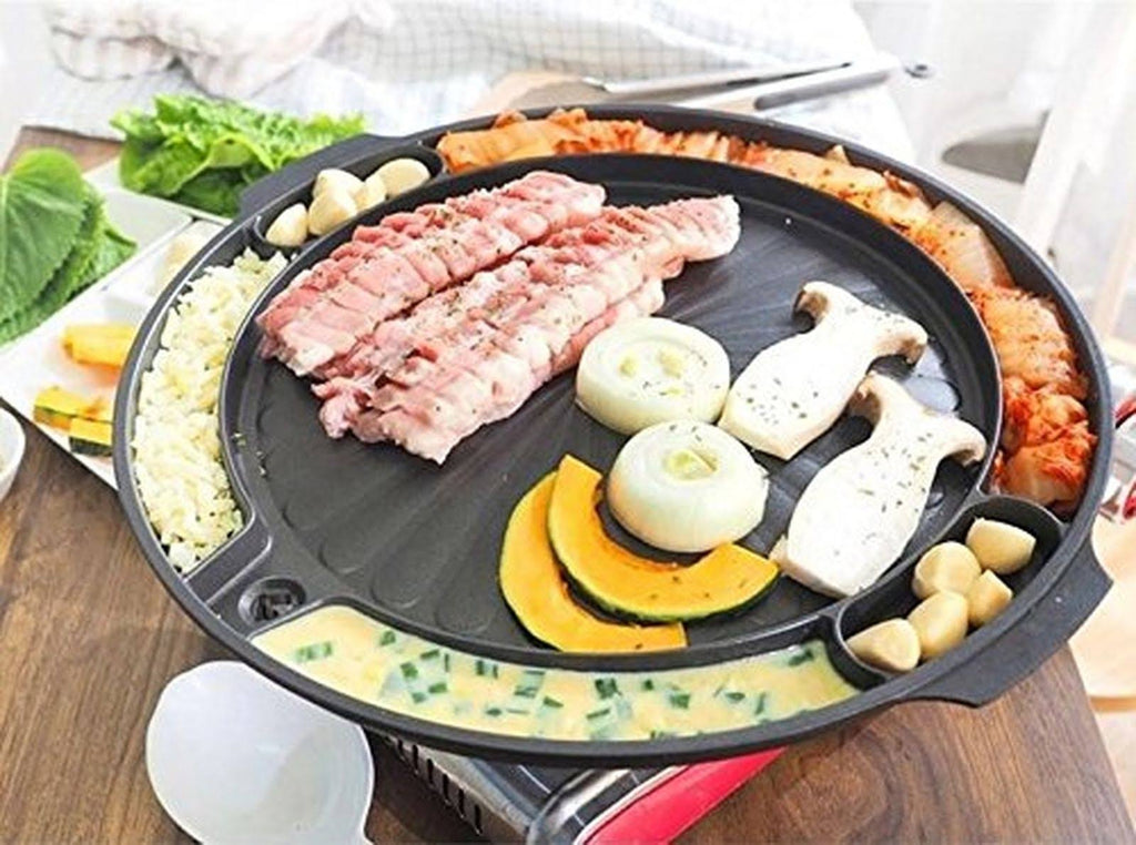 Korean BBQ Non-Stick Stovetop Grill Pan U939673