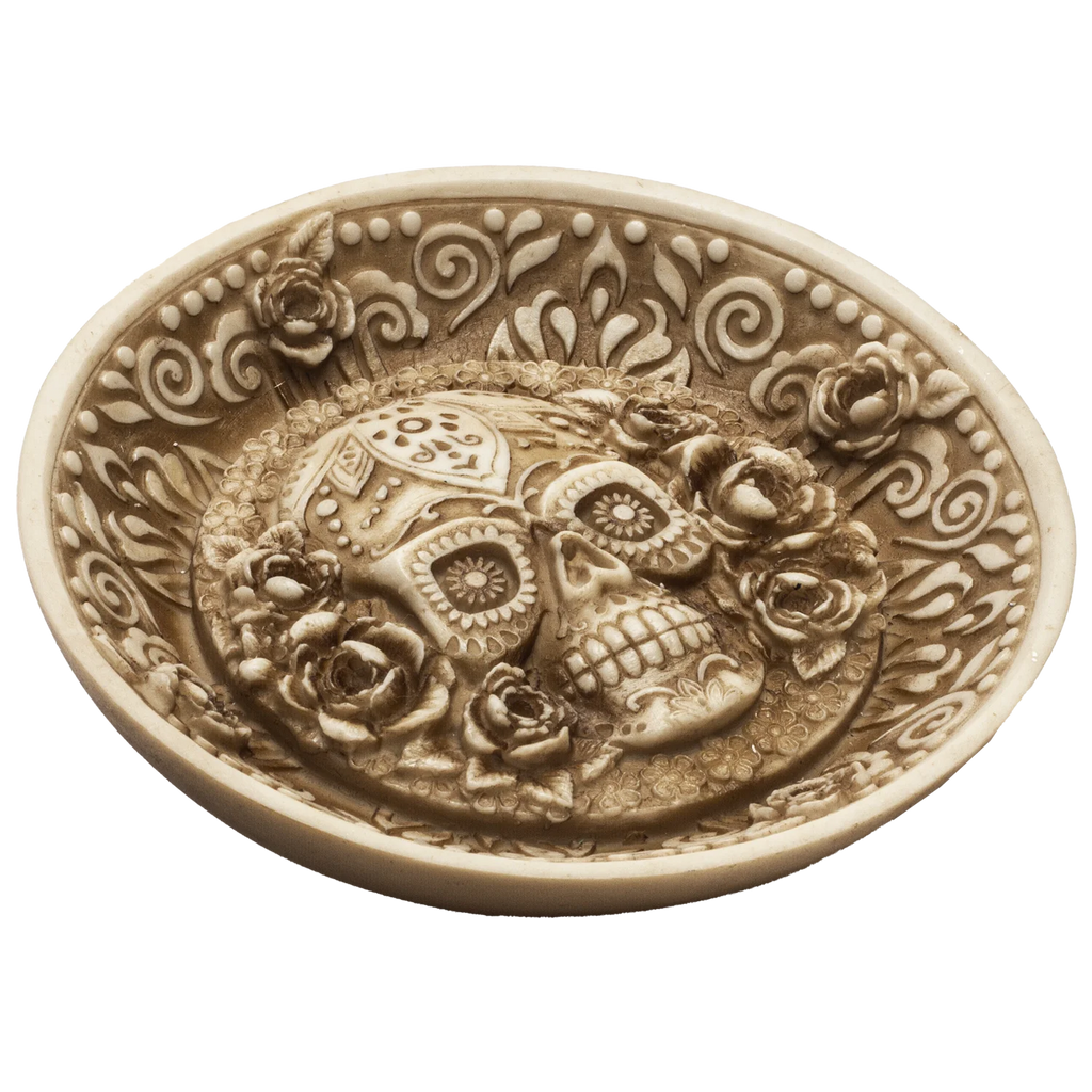 Incense Burner Resin Figurine Dish X4454